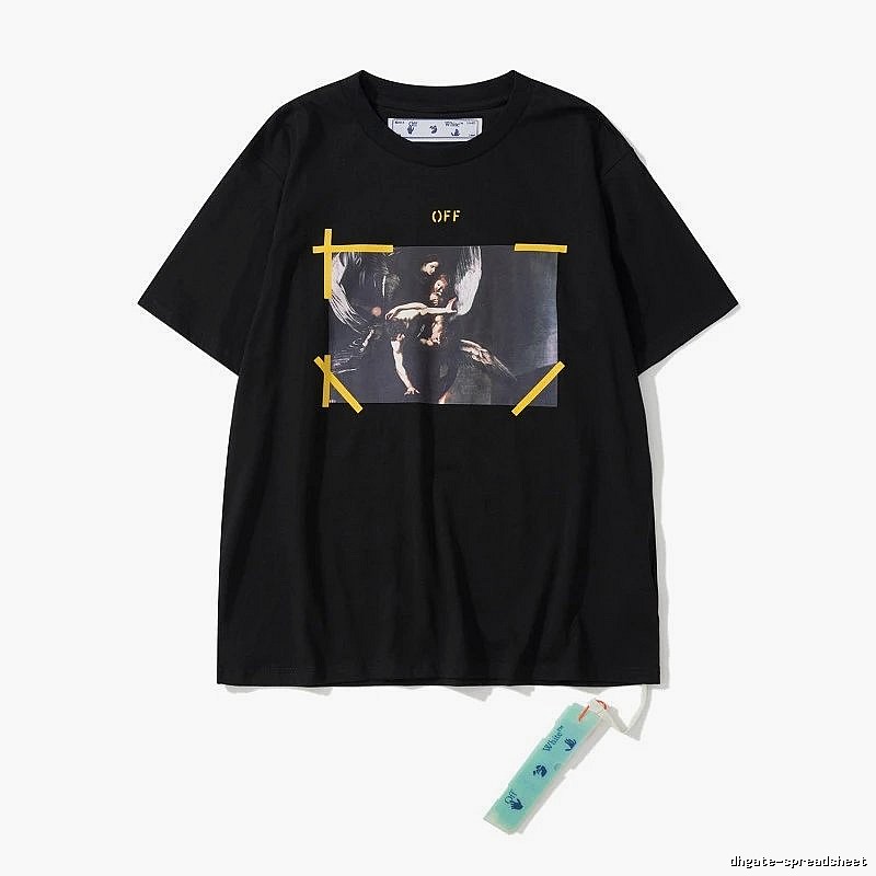 2061-19 Black Style 6119 Anime Graphic T-Shirt Casual Layering