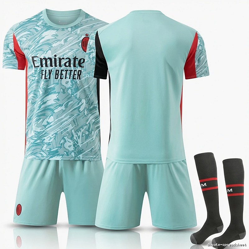 AC Milan retro light blue jersey