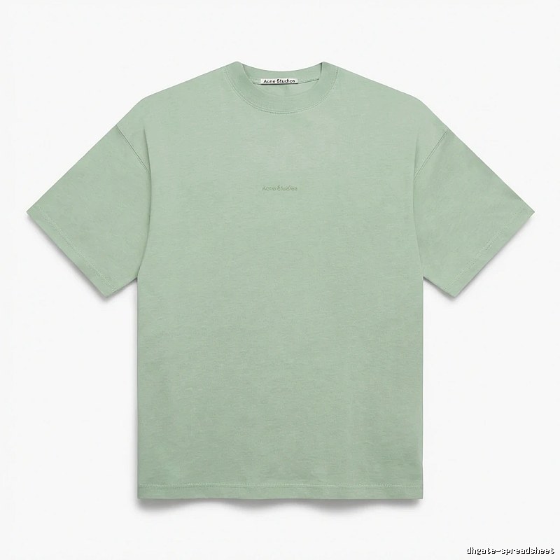 Acne Studios minimalist style light green T-shirt