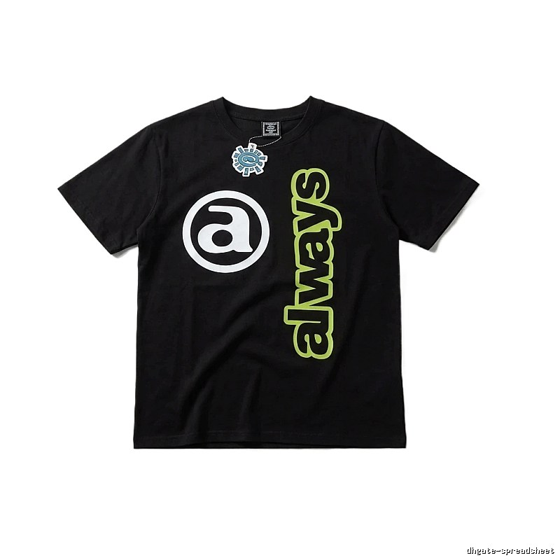 ADWYSD Letter Printing Short-sleeve Shirt