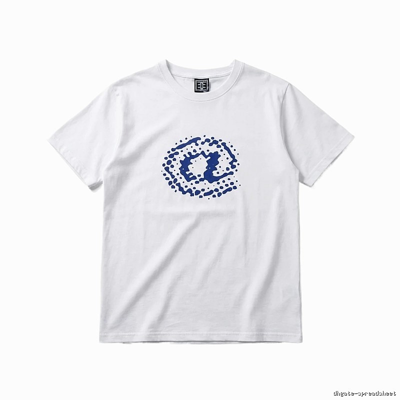 ADWYSD trendy brand simple white T-shirt