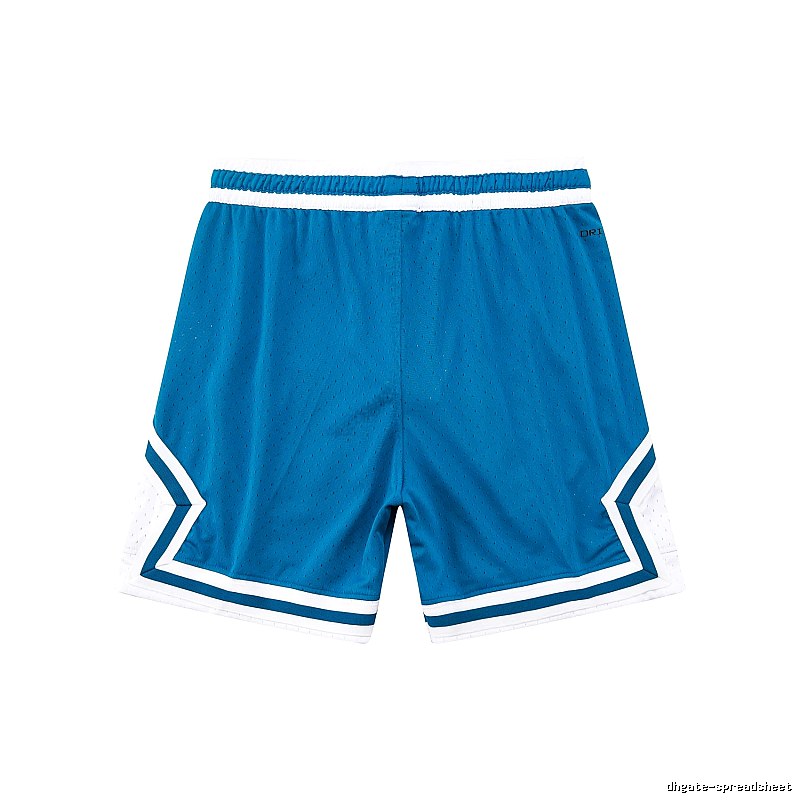 AJ basketball style blue shorts