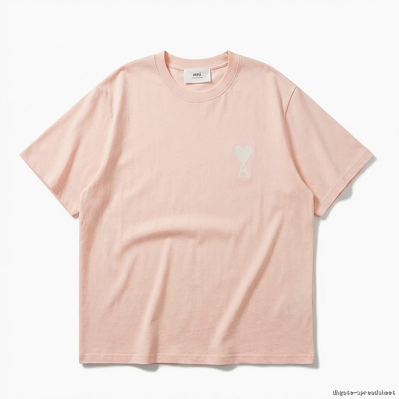 AMI Basic Pink T-shirt