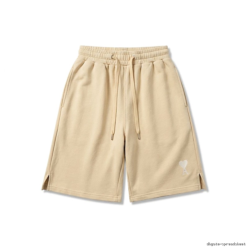 AMI casual style khaki shorts