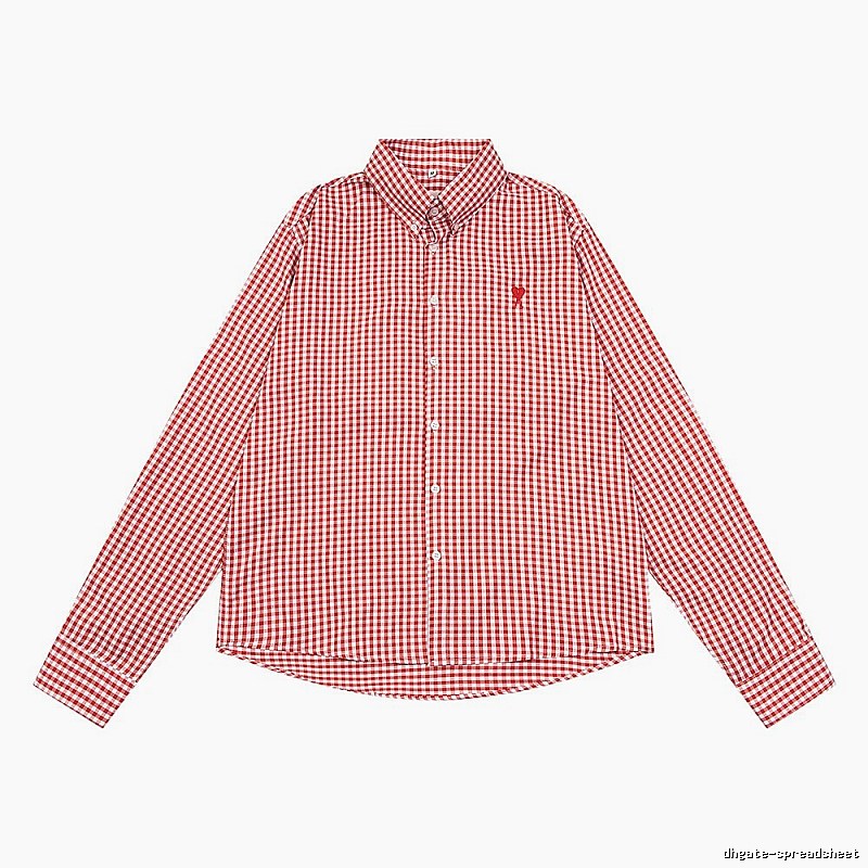 AMI checkered retro-style shirt
