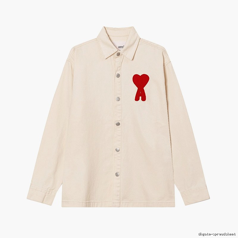 AMI Embroidered Love Wind Shirt