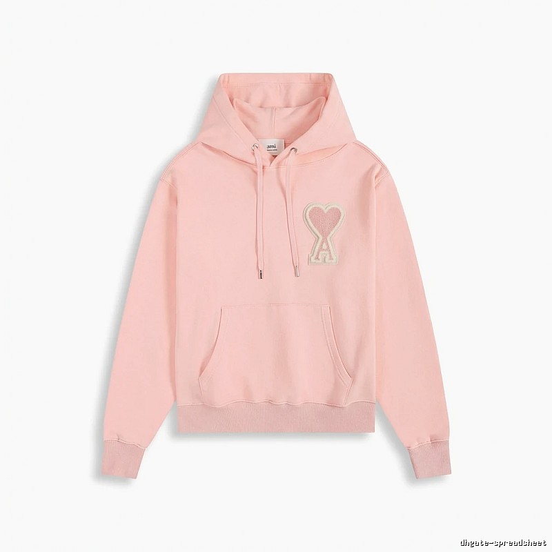 AMI Love Pink Hoodie