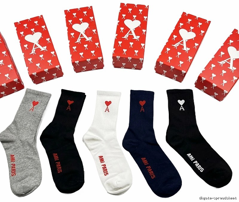 AMI Love Retro Style Socks