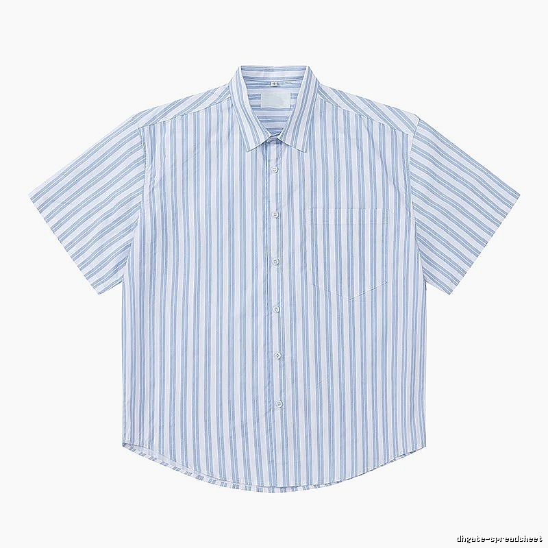 AMI Stripe Minimalist Style Shirt