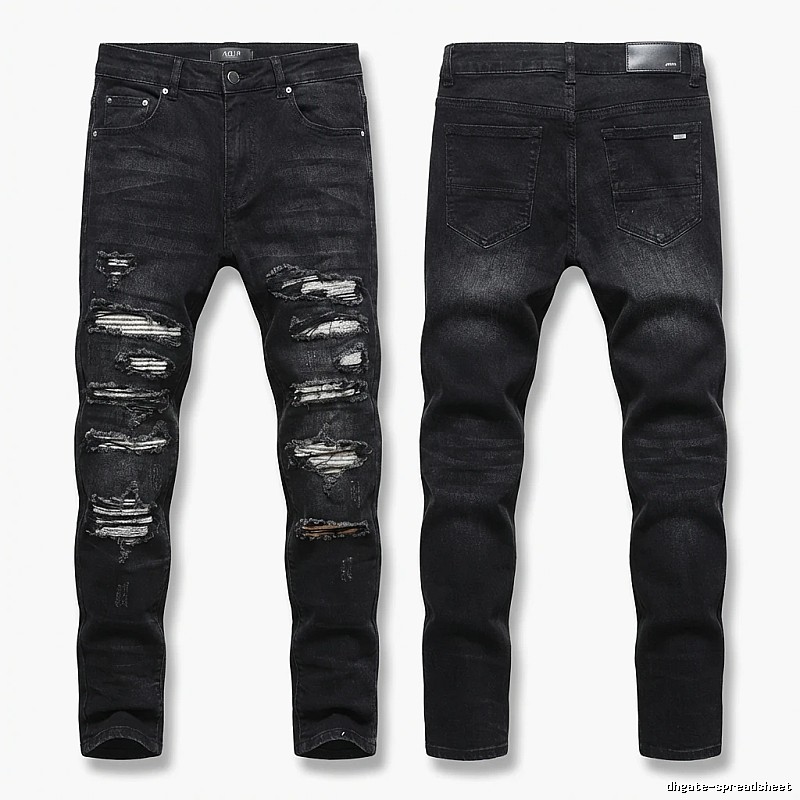 AMI Trendy Ripped Jeans with a Cool Style