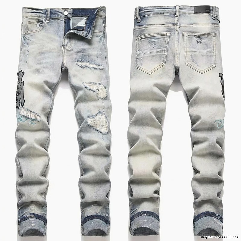 AMIRI Ripped Trendy and Cool Style Jeans