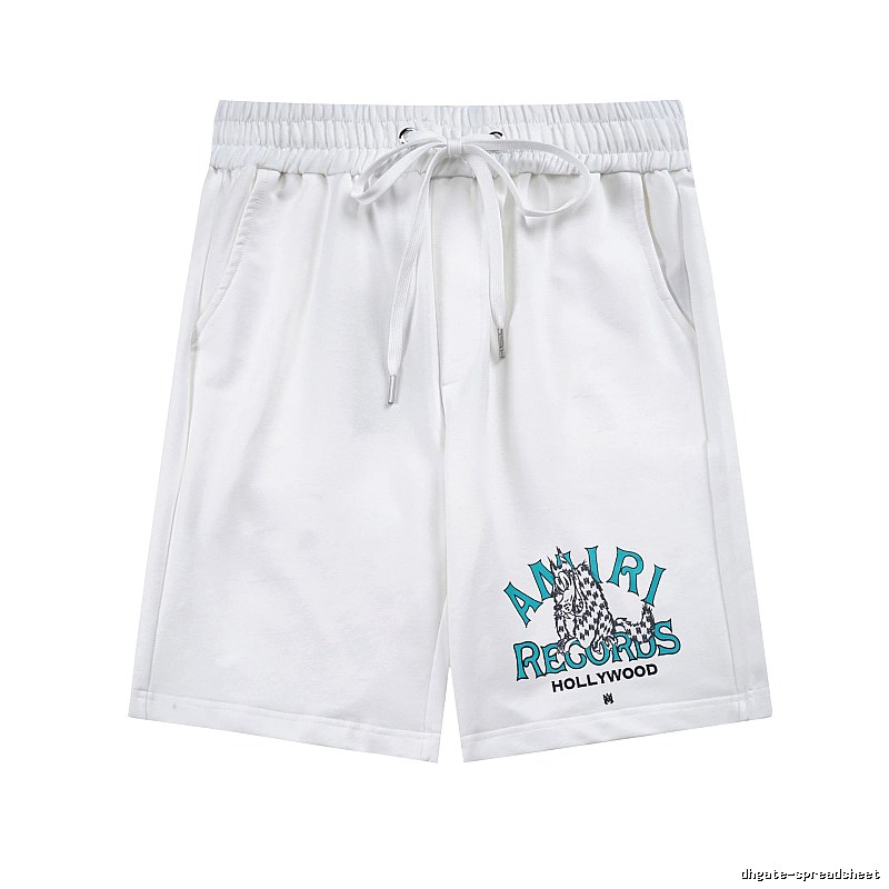 Amiri Statement Logo shorts Black Casual Amiri for Easy Pairing
