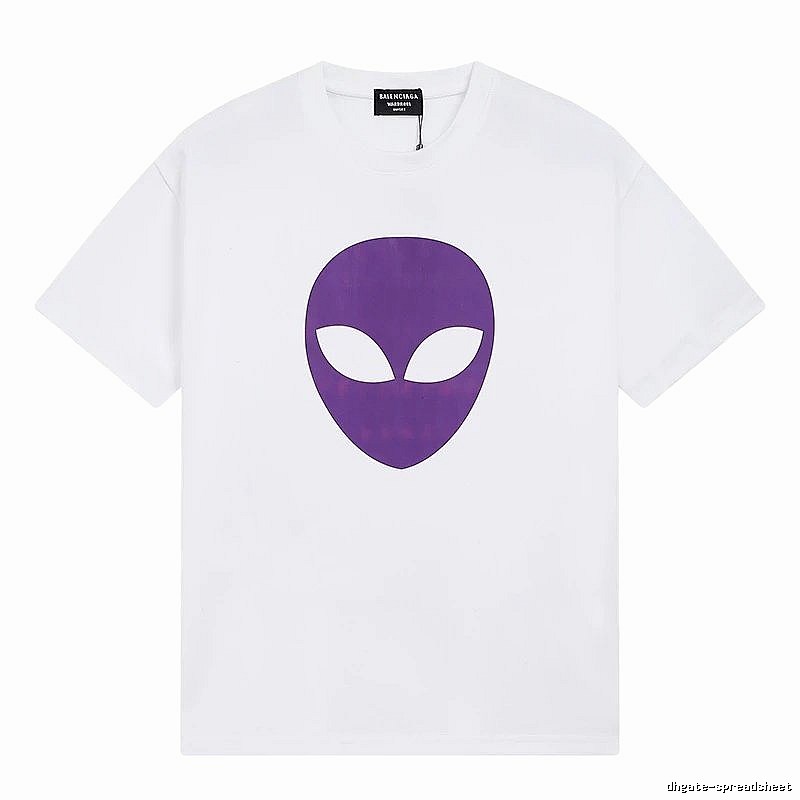 Balenciaga Alien Print White T-shirt