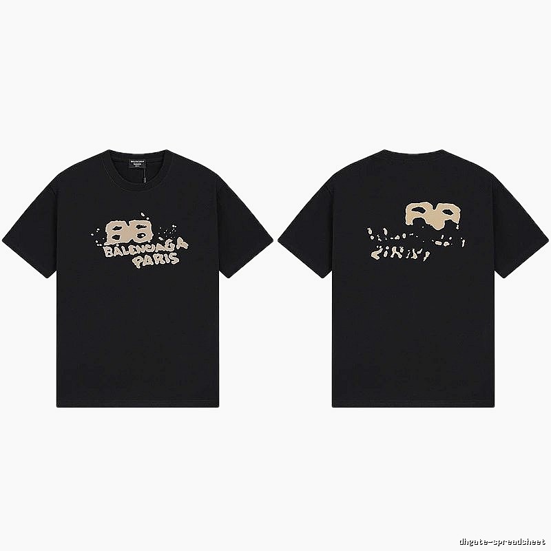 Balenciaga BB Series Black T-shirt