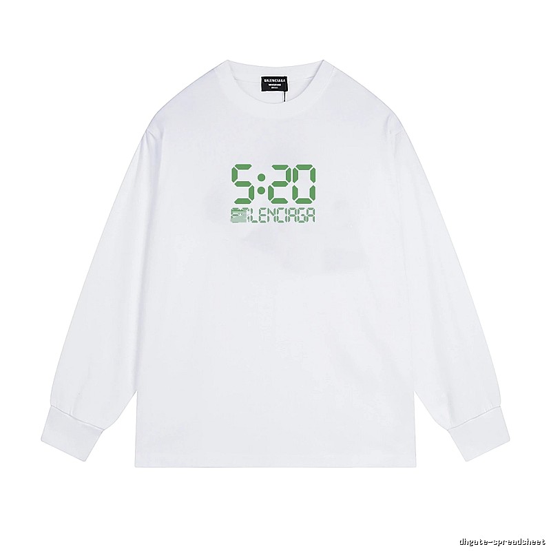 Balenciaga digital-style white T-shirt