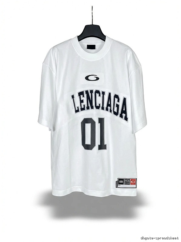 Balenciaga sporty white T-shirt