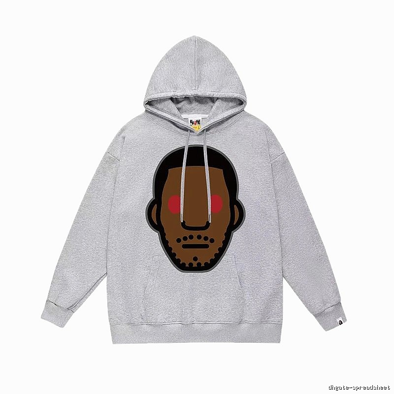 Bape Ape Grey Hoodie