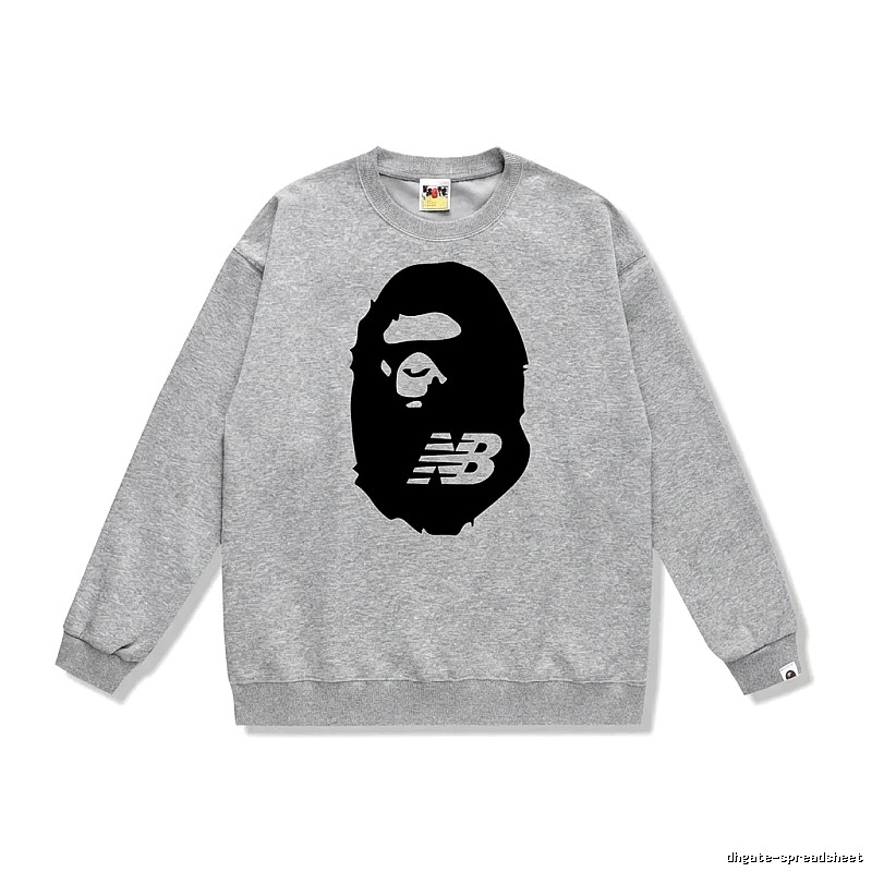 Bape Ape Head Grey Sweatshirt