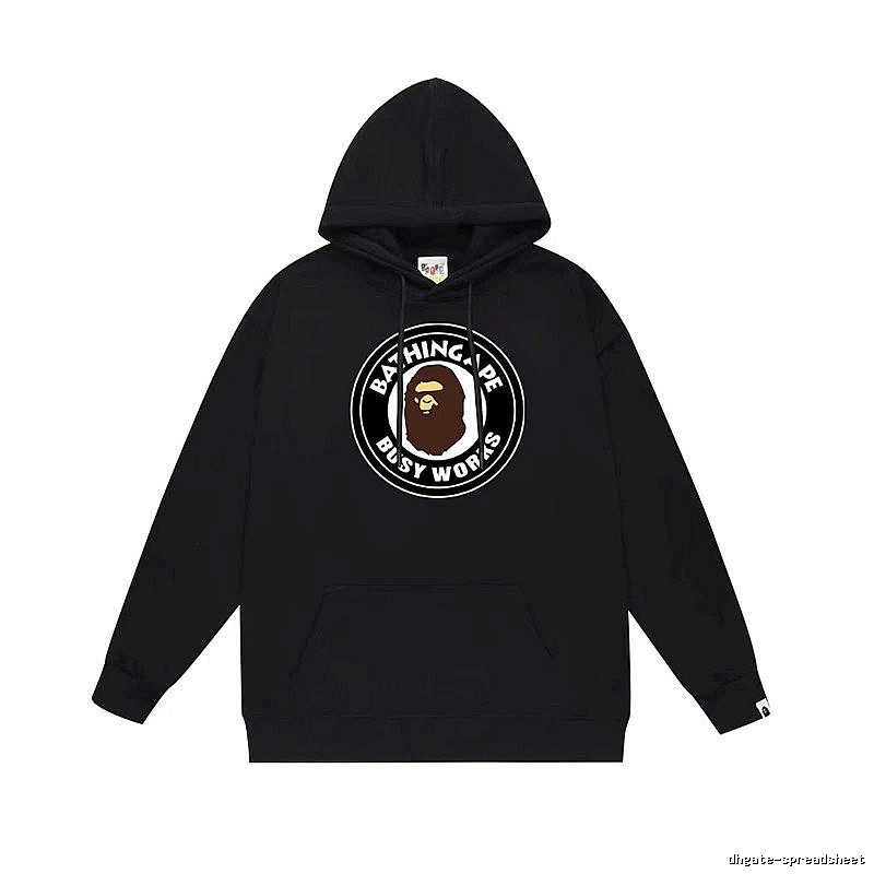 Bape Ape Head Trendy Cool Black Hoodie