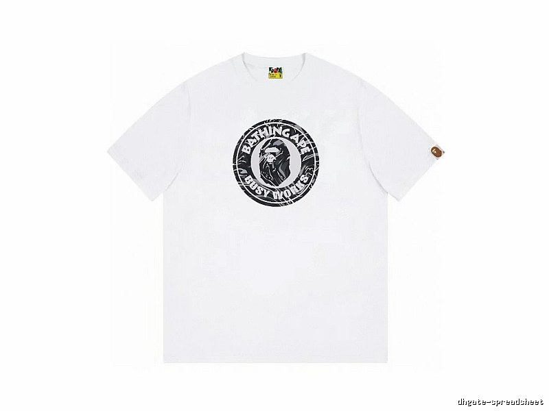 Bape classic retro style white T-shirt