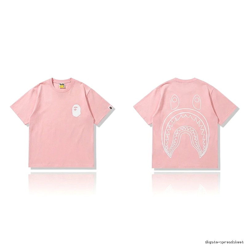 Bape Shark Series Pink T-shirt