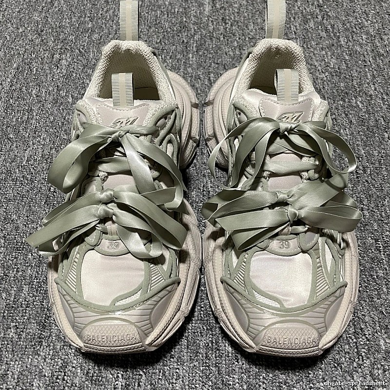 Beige Runner Sneaker by Balenciaga with Beige Layered Runner