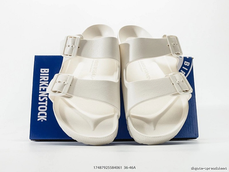 BIRKENSTOCK Arizona Casual White Slide Sandals