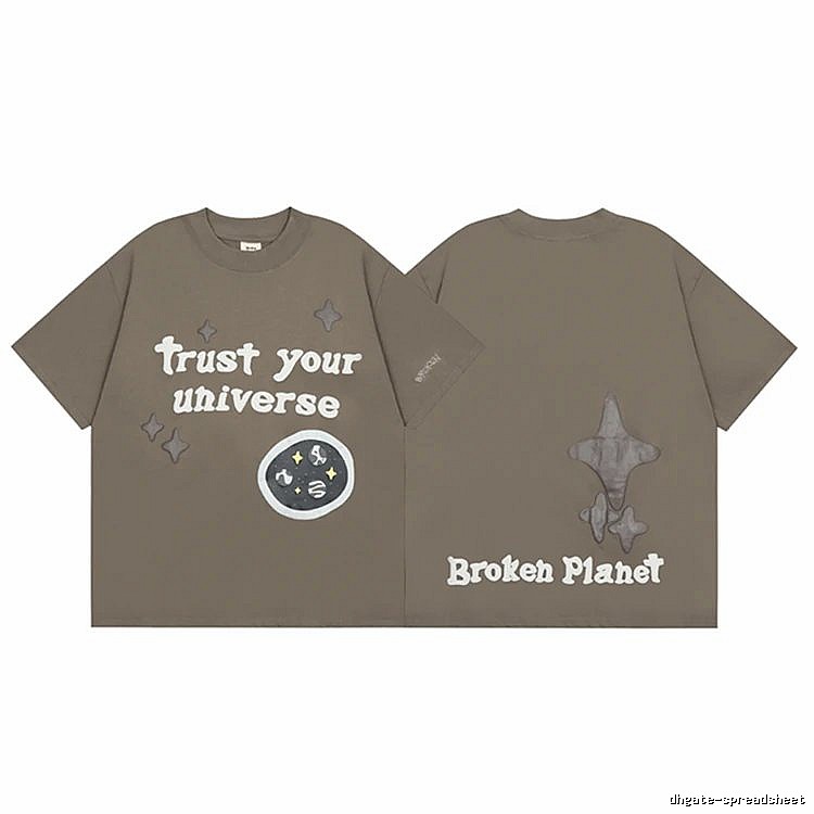 Broken Hearts Raised-Print Graphic Camel Style Bpi10 Graphic T-Shirt Travel Styling