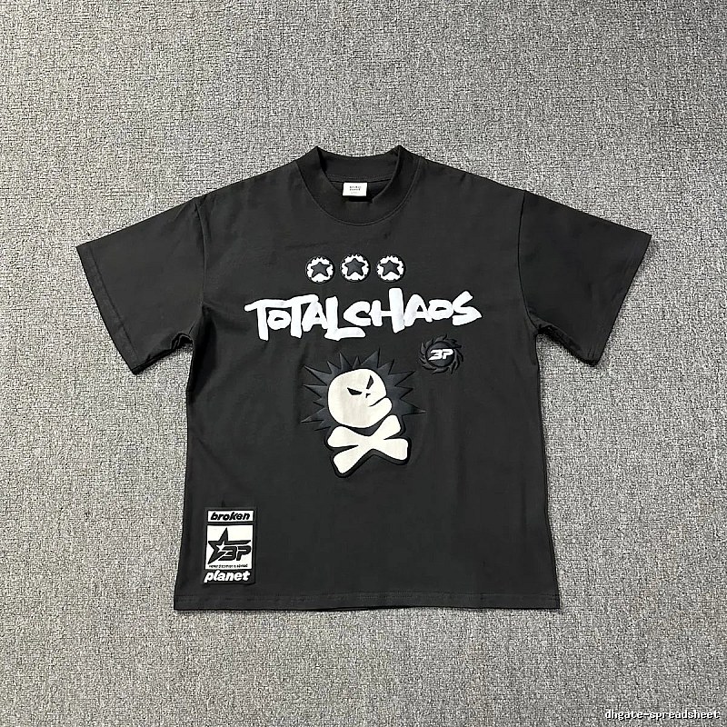 Broken Planet Logo Detail Graphic T-shirt White Cotton Bold with Relaxed Feel