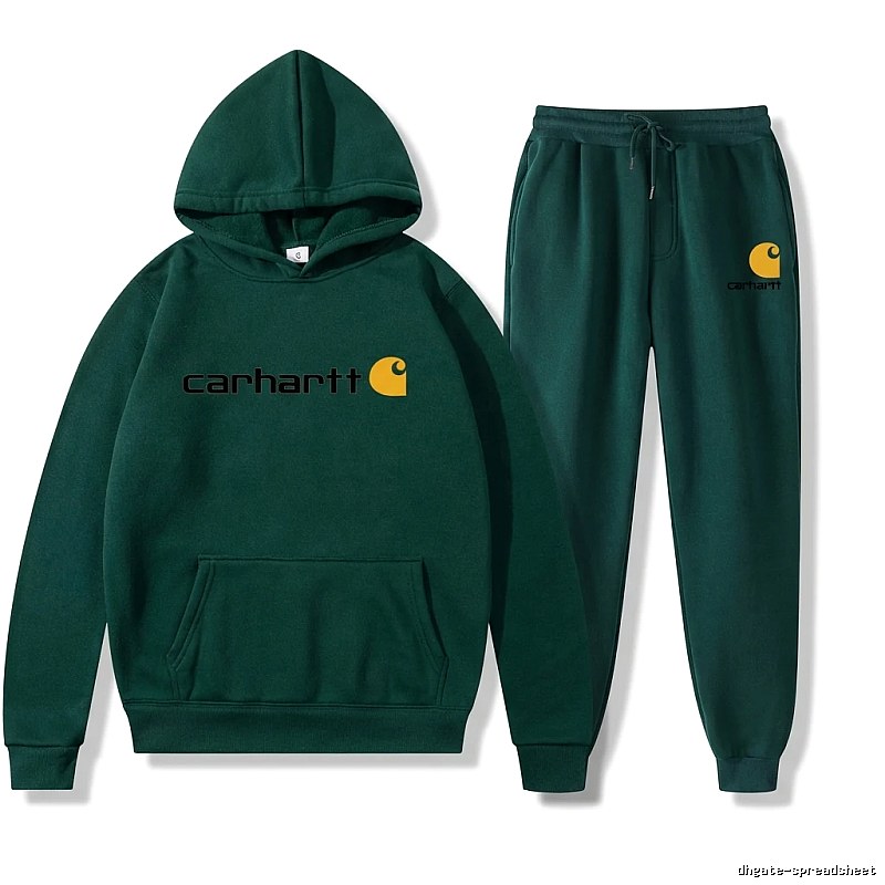 Carhartt basic casual dark green suit