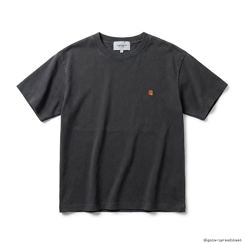 Carhartt Basic Simple Style Black T-shirt