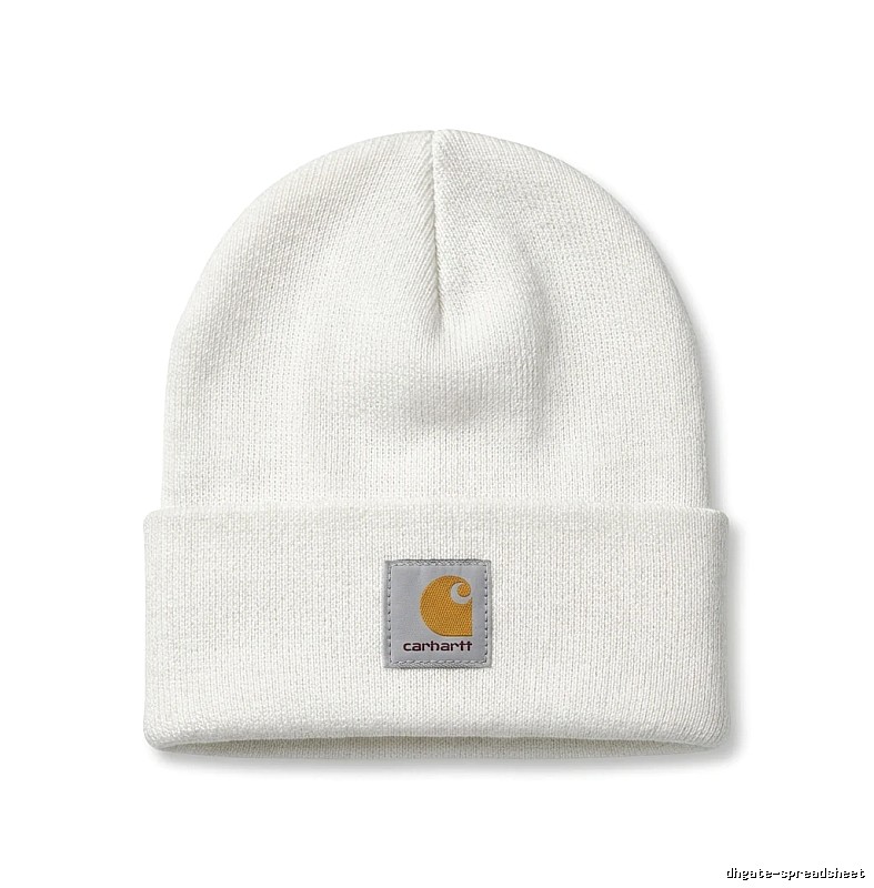 Carhartt classic simple style white hat