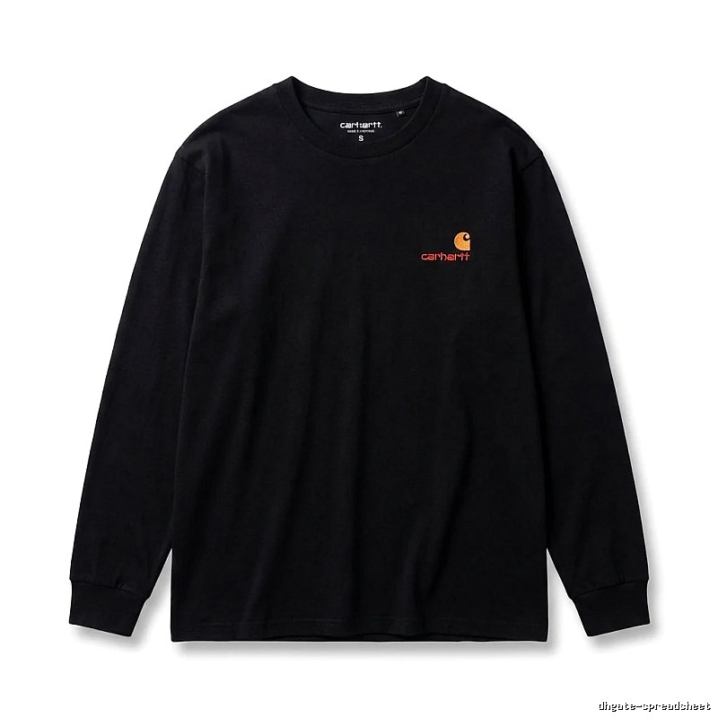 Carhartt simple style black sweatshirt