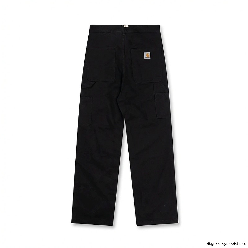 Carhartt workwear style black long trousers