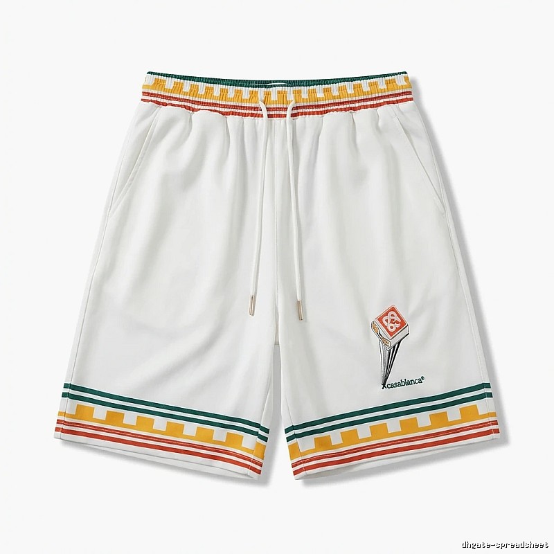Casablanca retro style white shorts