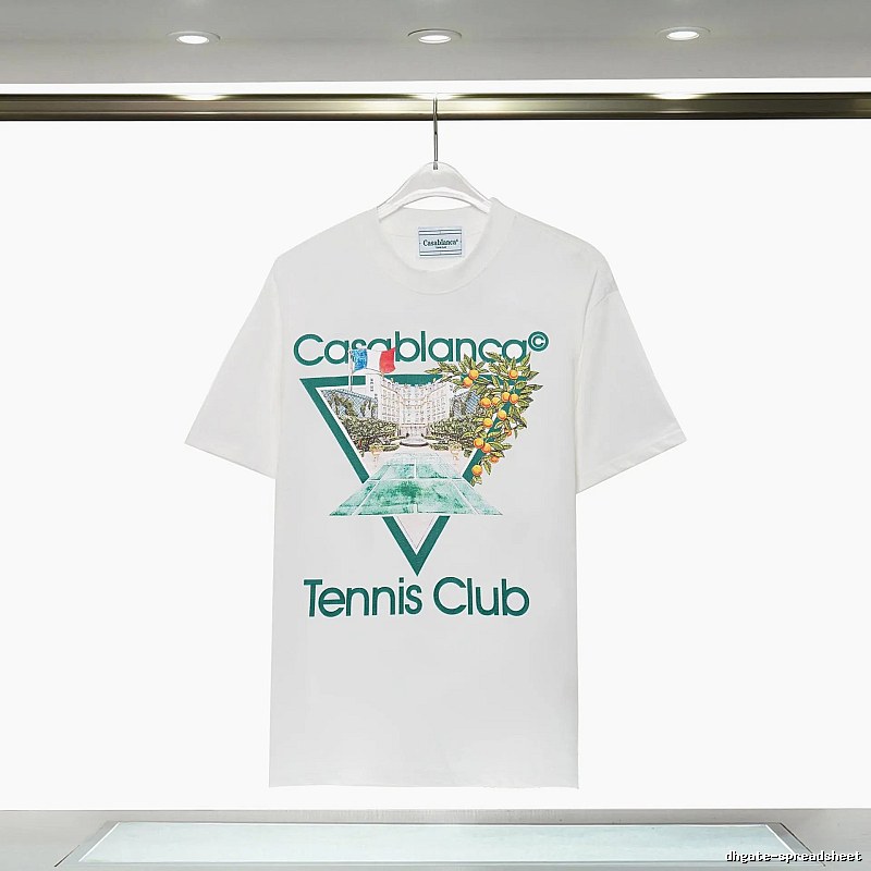 Casablanca Tennis Club White T-shirt
