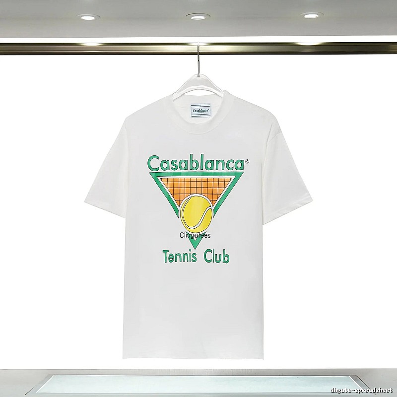 Casablanca Tennis Style White T-shirt