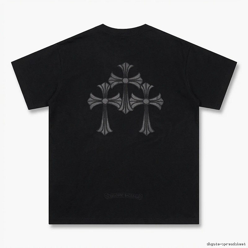 Chrome Hearts Cross Print Black T-shirt