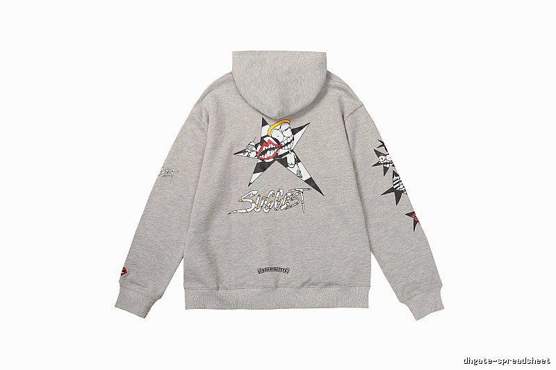 Chrome Hearts Patterned Cross graphic hoodie Black Blue Cross with Signature Styling