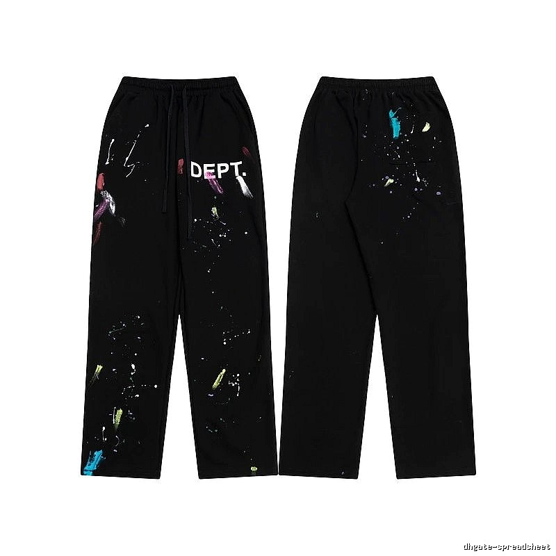 Chrome Hearts Premium Style Graphic sweatpants Black Printed Graphics for Resort Outfits