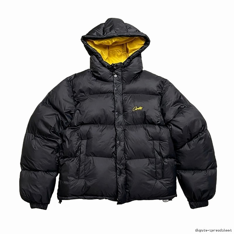 Corteiz Black Trendy and Cool Down Jacket