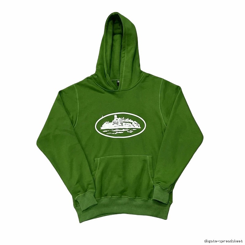 Corteiz Green Streetwear Hoodie