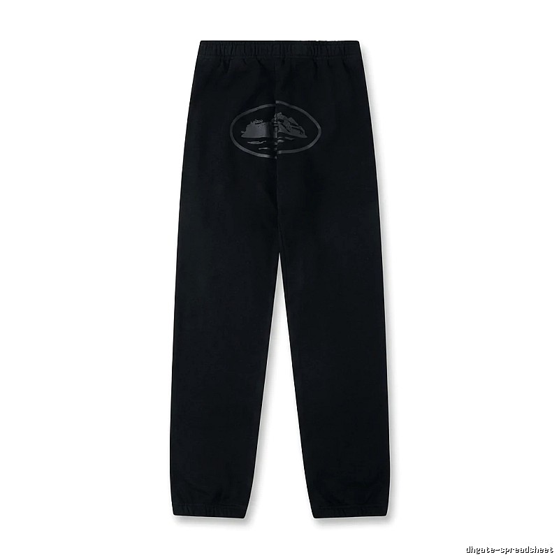 Corteiz Printed Casual Black Pants