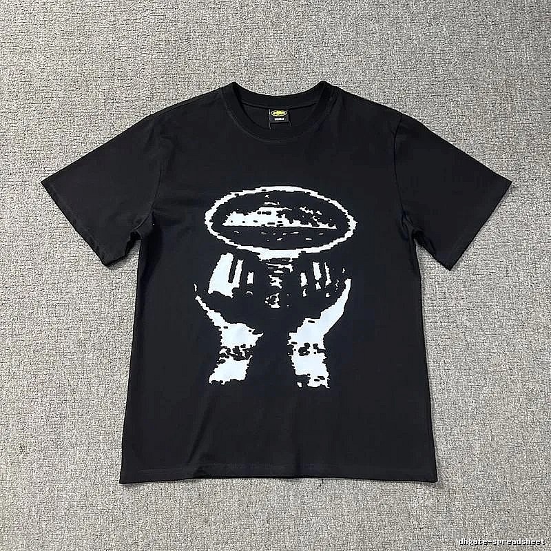 Corteiz Resort Logo T-shirt Black Corteiz for Travel Looks