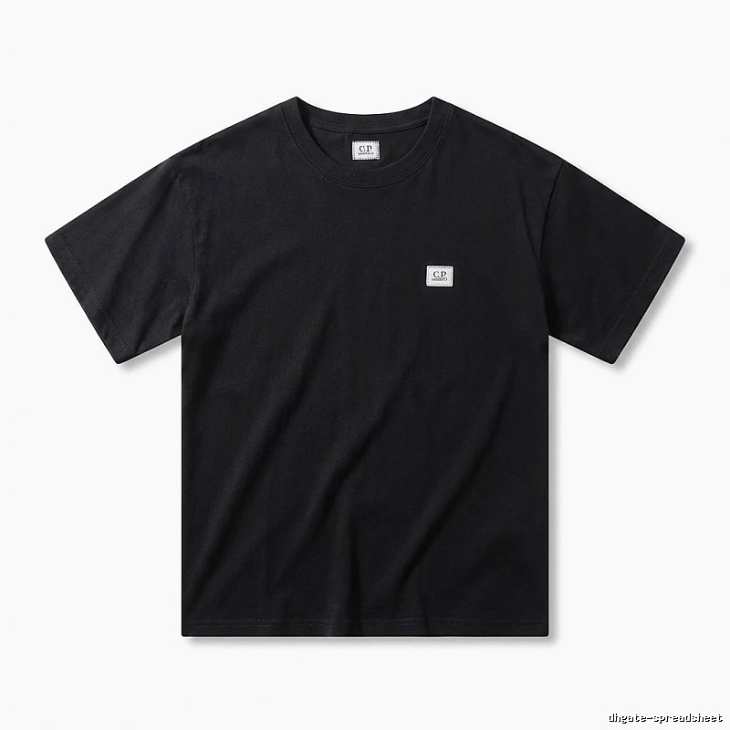 C.P. Basic Style Simple Black T-shirt