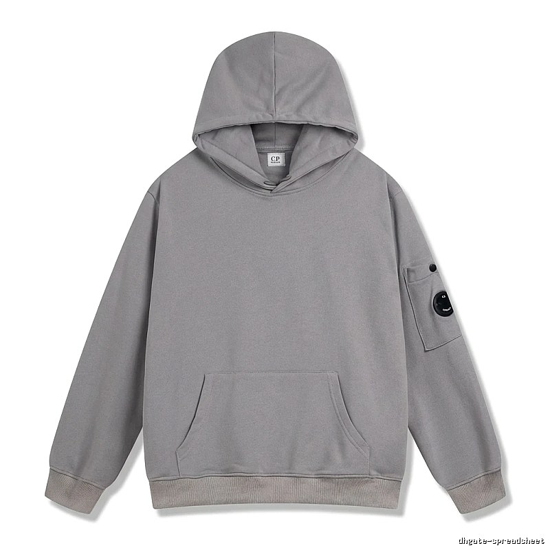 C.P. Grey Trendy Brand Hoodie