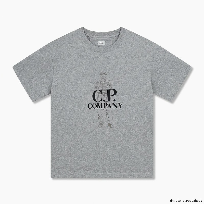 C.P. Retro Style Gray T-shirt
