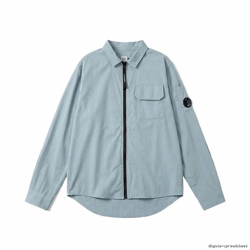 C.P. Series Simple Style Light Blue Shirt