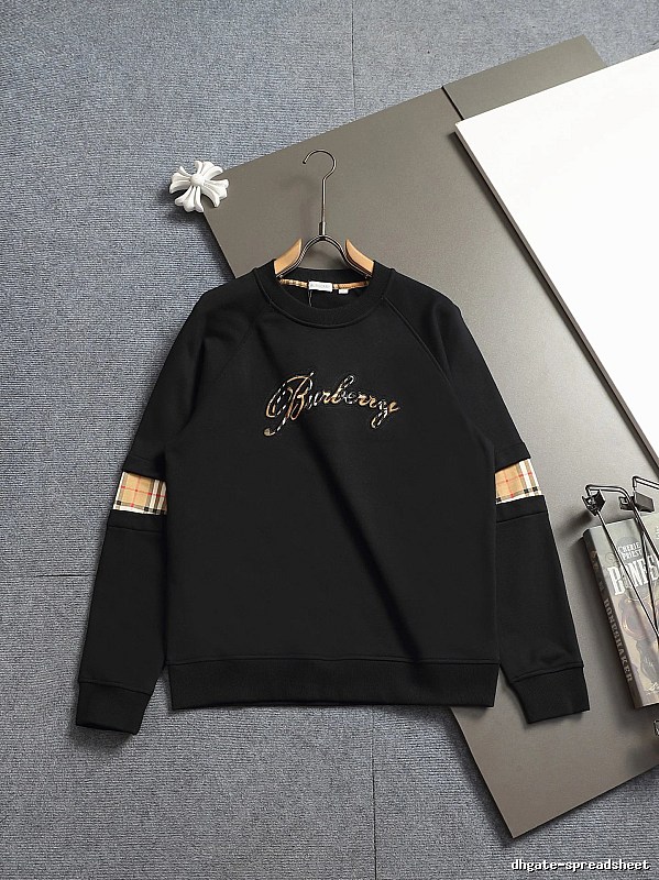 Daily Wear Burberry Sweatshirt Hooded Style
