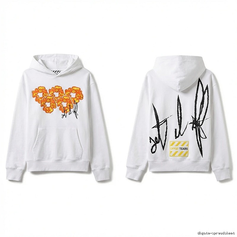 DENIM TEARS Graffiti Print Style Sweatshirt